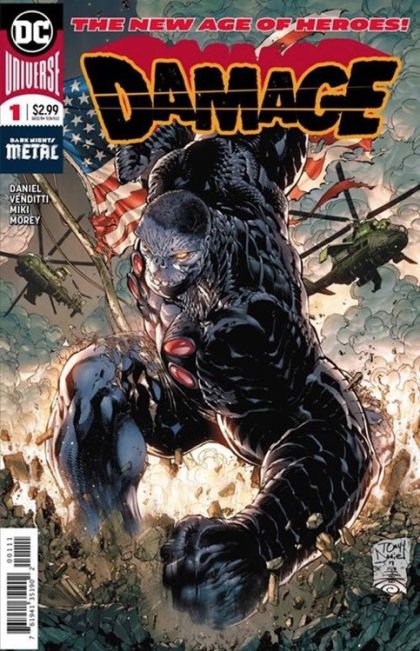 Damage, Vol. 2 Out Of Control, Let Loose |  Issue#1A | Year:2018 | Series: Damage | Pub: DC Comics |
