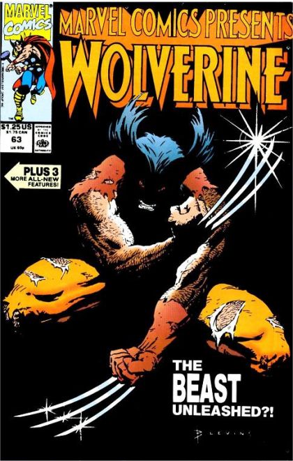 Marvel Comics Presents, Vol. 1 Sign of the Beast, Part 2: Prey |  Issue#63A | Year:1990 | Series:  | Pub: Marvel Comics | Direct Edition