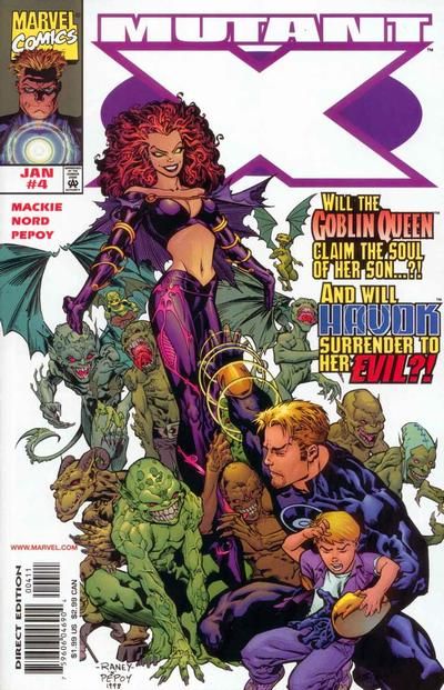 Mutant X Secrets and Lies |  Issue#4A | Year:1999 | Series: X-Men | Pub: Marvel Comics | Direct Edition