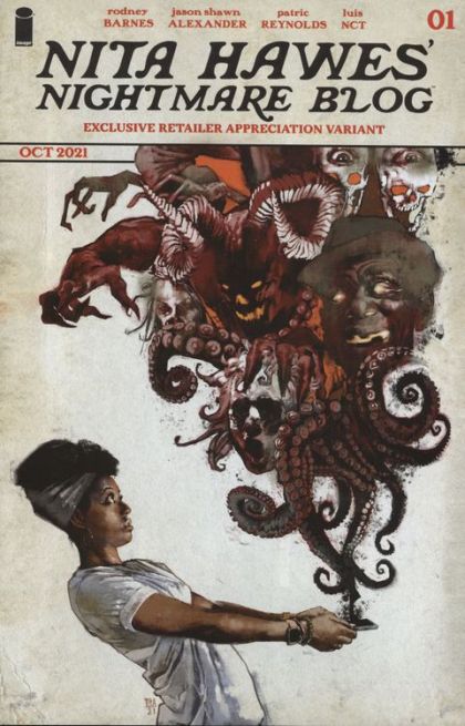 Nita Hawes' Nightmare Blog The Fire Next Time, Part I: Walking Into Shadows |  Issue#1F | Year:2021 | Series:  | Pub: Image Comics | Exclusive Retailer Appreciation Variant