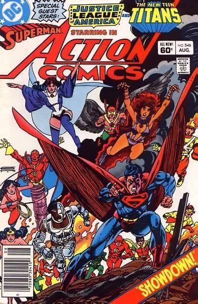 Action Comics, Vol. 1 SHOWDOWN! |  Issue#546B | Year:1983 | Series:  | Pub: DC Comics | Newsstand Edition