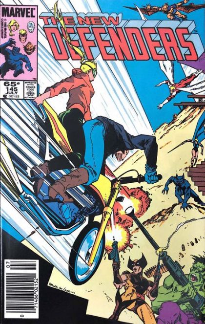 The Defenders, Vol. 1 Five Women |  Issue#145B | Year:1985 | Series: Defenders | Pub: Marvel Comics | Newsstand Edition