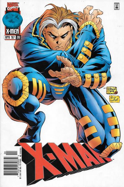 X-Man Down To Earth |  Issue#26B | Year:1997 | Series: X-Men | Pub: Marvel Comics | Newsstand Edition