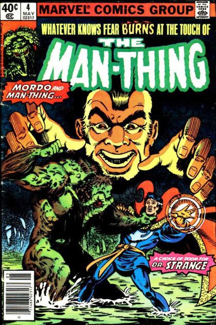 Man-Thing, Vol. 2 Death-Knell |  Issue#4A | Year:1980 | Series: Man-Thing | Pub: Marvel Comics | Newsstand Edition