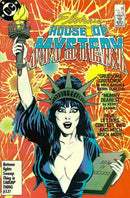 Elvira's House of Mystery The Library of Elvira's house of Mystery, Gruesome Gretchen, Mummy Dearest, Out of Synch! |  Issue
