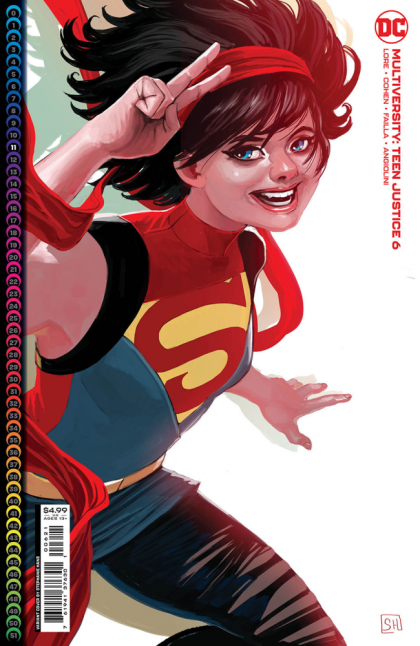 Multiversity: Teen Justice  |  Issue#6B | Year:2022 | Series:  | Pub: DC Comics | Stephanie Hans Variant