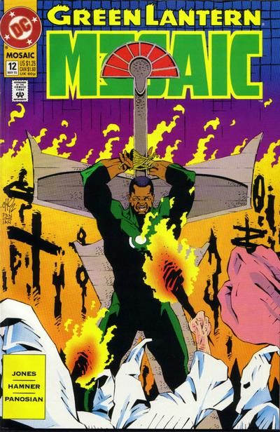 Green Lantern: Mosaic Any Means Necessary |  Issue#12A | Year:1993 | Series: Green Lantern | Pub: DC Comics | Direct Edition
