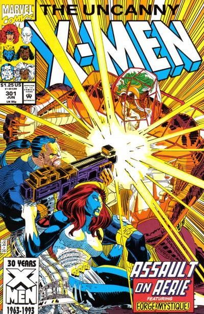 Uncanny X-Men, Vol. 1 Dominion! |  Issue#301A | Year:1993 | Series: X-Men | Pub: Marvel Comics |