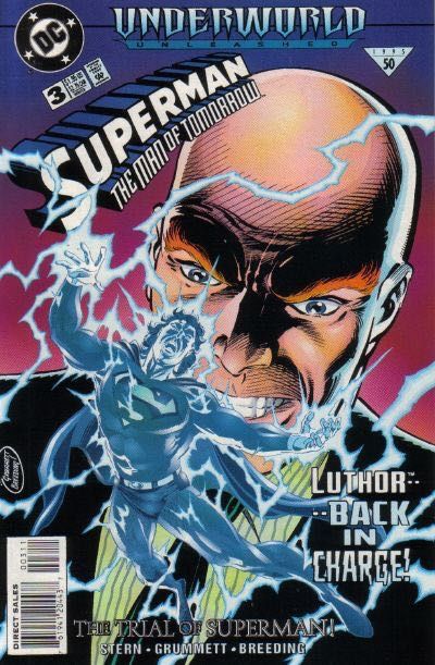 Superman: The Man of Tomorrow Underworld Unleashed - Fighting Back |  Issue#3A | Year:1995 | Series: Superman | Pub: DC Comics | Direct Edition