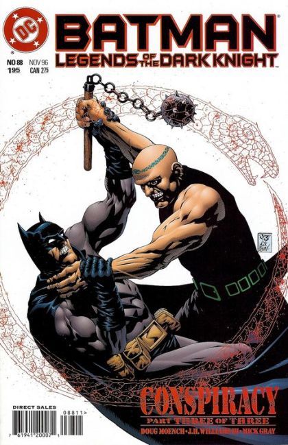 Batman: Legends of the Dark Knight Conspiracy, Part 3 |  Issue#88A | Year:1996 | Series:  | Pub: DC Comics | Direct Edition