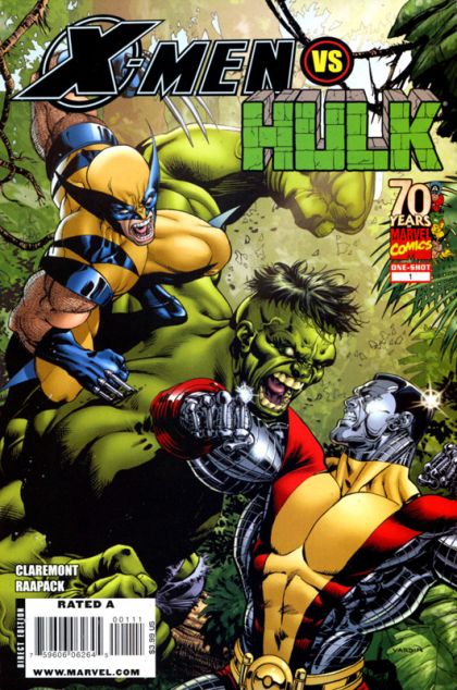 X-Men Vs Hulk The Making of a Man... |  Issue#1 | Year:2009 | Series:  | Pub: Marvel Comics |