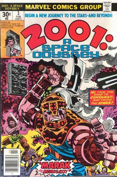 2001: A Space Odyssey Marak! |  Issue#3A | Year:1977 | Series:  | Pub: Marvel Comics |