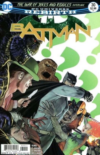 Batman, Vol. 3 The War of Jokes and Riddles, Interlude |  Issue#30A | Year:2017 | Series: Batman | Pub: DC Comics | Mikel Janín Regular