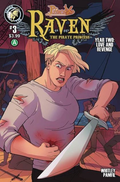 Princeless: Raven Year 2  |  Issue#3A | Year:2018 | Series:  | Pub: Action Lab Comics | Regular Xenia Pamfil Cover