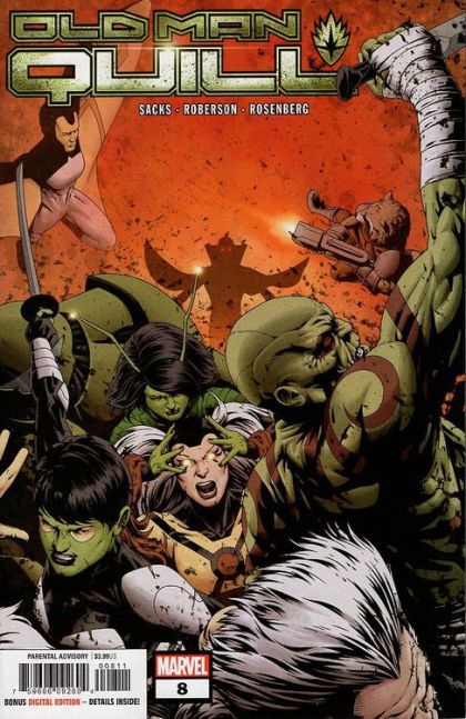 Old Man Quill Don't Fear The Reaper |  Issue#8 | Year:2019 | Series:  | Pub: Marvel Comics |