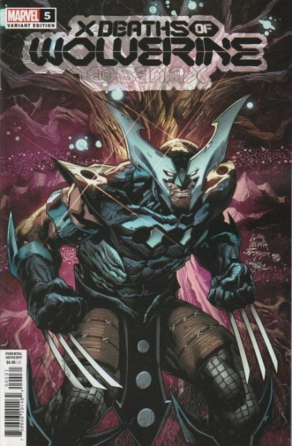 X Deaths of Wolverine  |  Issue#5C | Year:2022 | Series:  | Pub: Marvel Comics | Ryan Stegman Omega Spoiler Cover