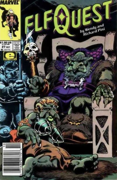 Elfquest (Marvel) The First War |  Issue#27A | Year:1987 | Series:  | Pub: Marvel Comics | Newsstand Edition