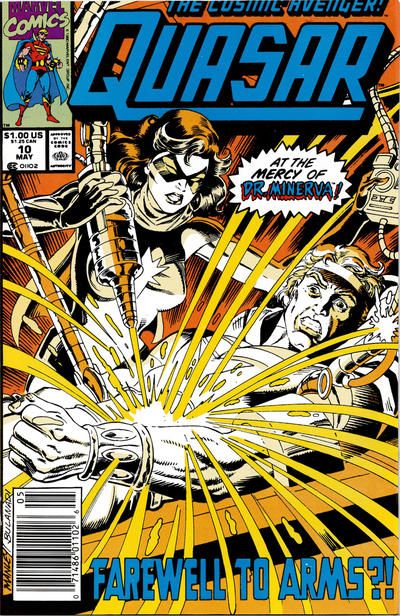 Quasar Kree For All |  Issue#10B | Year:1990 | Series: Quasar | Pub: Marvel Comics | Newsstand Edition