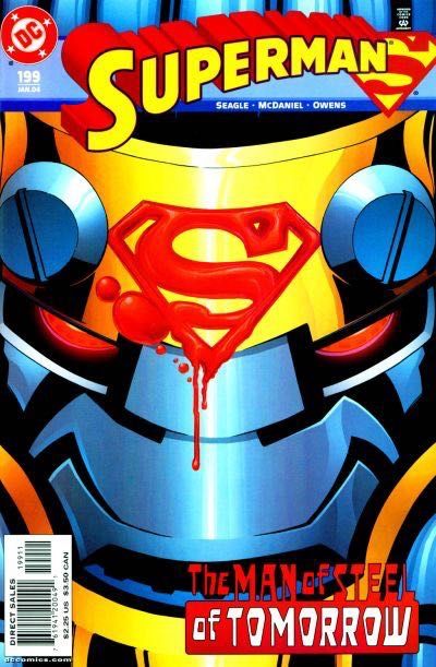 Superman, Vol. 2 Yes! |  Issue#199A | Year:2004 | Series: Superman | Pub: DC Comics | Direct Edition