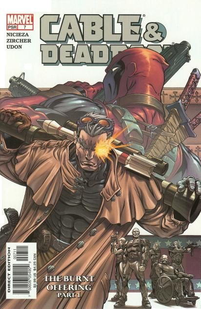 Cable & Deadpool The Burnt Offering, Part One: Headless Horsemen |  Issue#7 | Year:2004 | Series:  | Pub: Marvel Comics |
