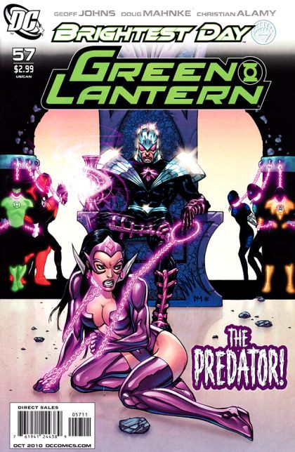 Green Lantern, Vol. 4 Brightest Day - What Happens in Vegas |  Issue#57A | Year:2010 | Series: Green Lantern | Pub: DC Comics | Doug Mahnke Regular