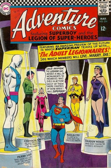 Adventure Comics, Vol. 1 The Adult Legion! |  Issue#354 | Year:1967 | Series:  | Pub: DC Comics |