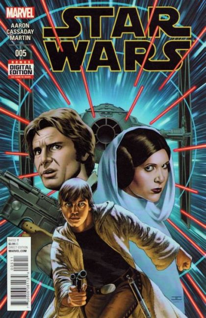 Star Wars, Vol. 2 (Marvel) Skywalker Strikes |  Issue#5A | Year:2015 | Series: Star Wars | Pub: Marvel Comics | John Cassaday Regular