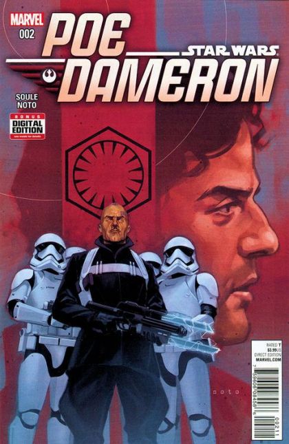 Poe Dameron Black Squadron, Part 2 |  Issue#2A | Year:2016 | Series: Star Wars | Pub: Marvel Comics | Regular Phil Noto Cover