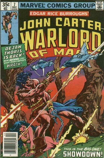John Carter, Warlord of Mars The Air Pirates of Mars, Chapter 7: Dejah Thoris Lives! |  Issue#7 | Year:1977 | Series: John Carter | Pub: Marvel Comics |