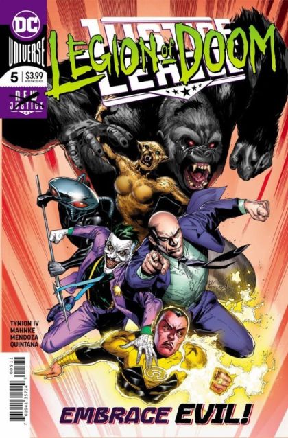 Justice League, Vol. 3 Legion of Doom, Part 1 |  Issue#5A | Year:2018 | Series: Justice League | Pub: DC Comics | Doug Mahnke Regular