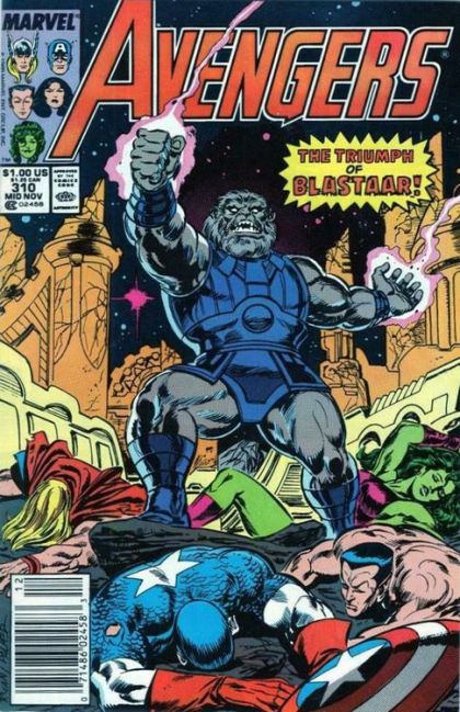The Avengers, Vol. 1 Death in Olympia! |  Issue#310B | Year:1989 | Series: Avengers | Pub: Marvel Comics | Newsstand Edition