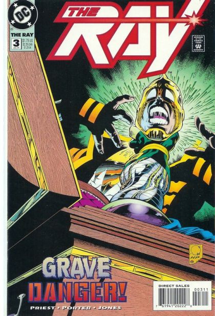 The Ray, Vol. 2 The Man With No Lungs |  Issue#3A | Year:1994 | Series: The Ray | Pub: DC Comics | Direct Edition