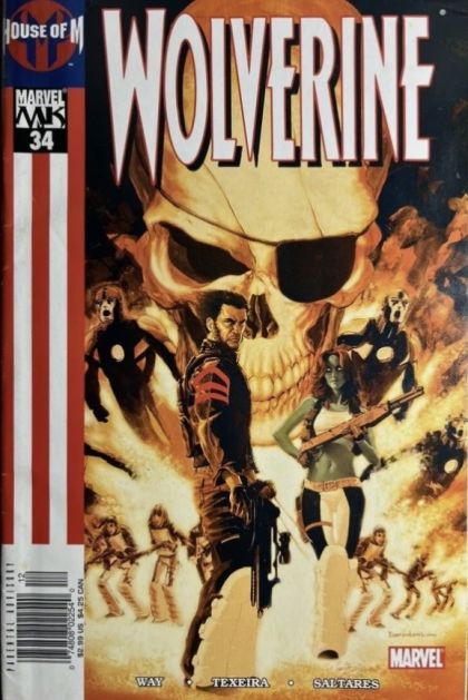 Wolverine, Vol. 3 House of M - Chasing Ghosts, Part 2 |  Issue#34B | Year:2005 | Series: Wolverine | Pub: Marvel Comics | Newsstand Edition