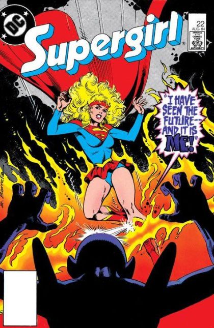 Supergirl, Vol. 2 I Have Seen The Future…And It Is Me! |  Issue#22B | Year:1984 | Series: Supergirl | Pub: DC Comics | Newsstand Edition
