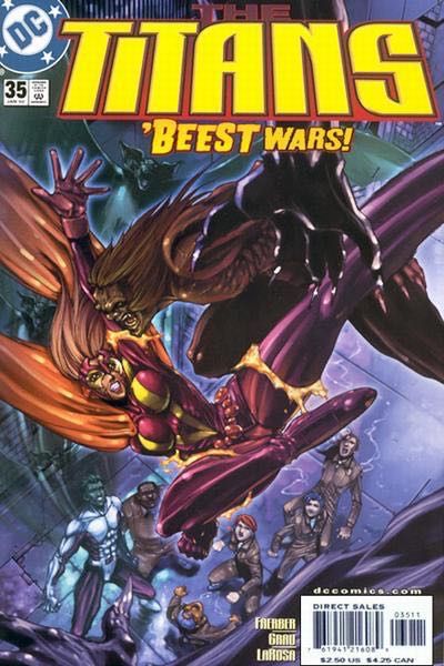 Titans, Vol. 1 Friends and Lovers |  Issue#35A | Year:2002 | Series: Teen Titans | Pub: DC Comics | Direct Edition
