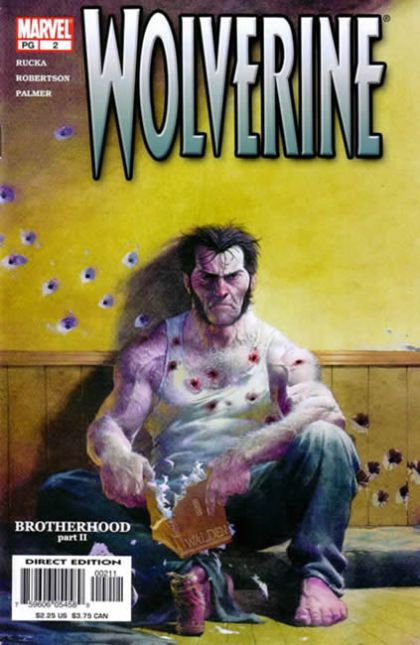 Wolverine, Vol. 3 Brotherhood, Part 2 |  Issue#2A | Year:2003 | Series: Wolverine | Pub: Marvel Comics | Direct Edition