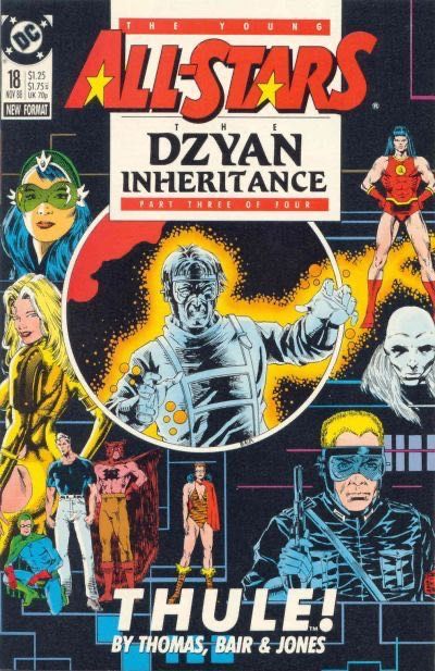 Young All-Stars The Dzyan Inheritance, Thule! |  Issue#18 | Year:1988 | Series: JSA | Pub: DC Comics |