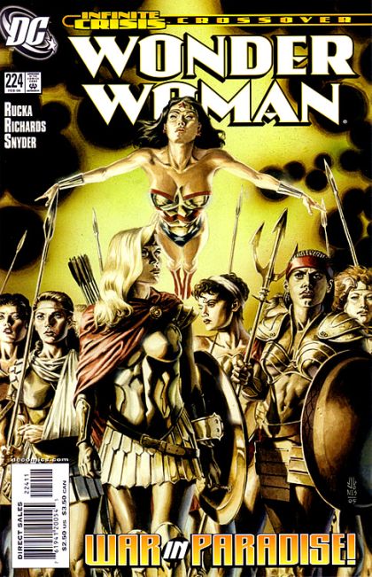 Wonder Woman, Vol. 2 Infinite Crisis - Marathon, Part Two: War in Paradise! |  Issue#224A | Year:2006 | Series: Wonder Woman | Pub: DC Comics | Direct Edition