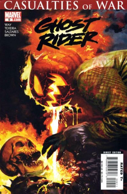 Ghost Rider, Vol. 5 Civil War - The Legend of Sleepy Hollow, Illinois, Part 2 |  Issue#9A | Year:2007 | Series: Ghost Rider | Pub: Marvel Comics |