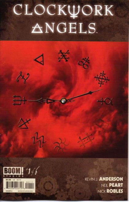 Rush's Clockwork Angels  |  Issue#1A | Year:2014 | Series:  | Pub: Boom! Studios | Regular Hugh Syme Cover
