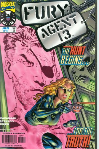 Fury / Agent 13 Search... |  Issue#1 | Year:1998 | Series:  | Pub: Marvel Comics |