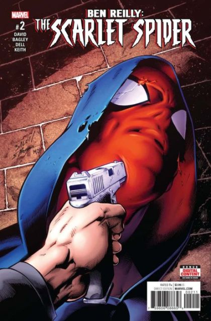Ben Reilly: The Scarlet Spider  |  Issue#2A | Year:2017 | Series:  | Pub: Marvel Comics | Regular Mark Bagley Cover