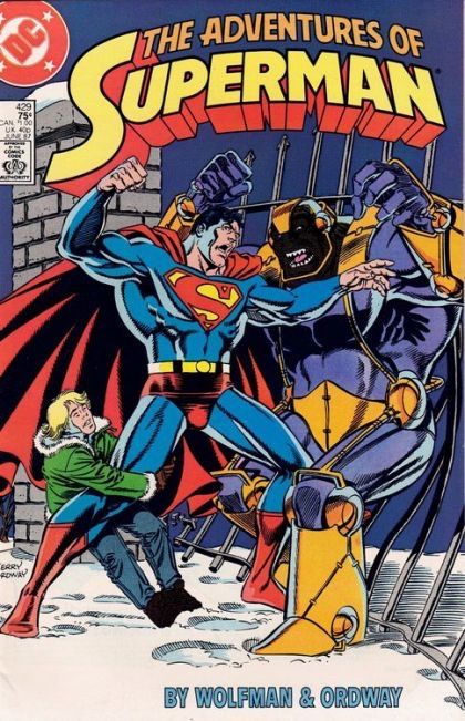 The Adventures of Superman Old Ties |  Issue#429A | Year:1987 | Series: Superman | Pub: DC Comics | Direct Edition