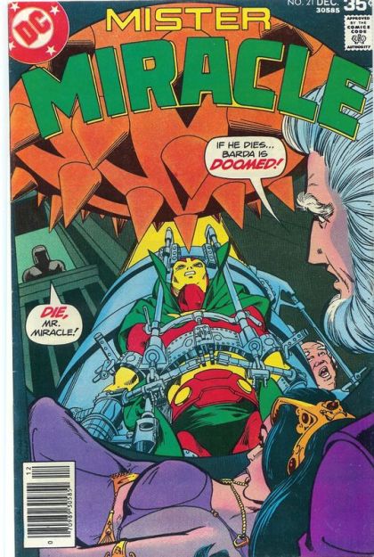 Mister Miracle, Vol. 1 Command Performance |  Issue#21 | Year:1977 | Series: New Gods | Pub: DC Comics |