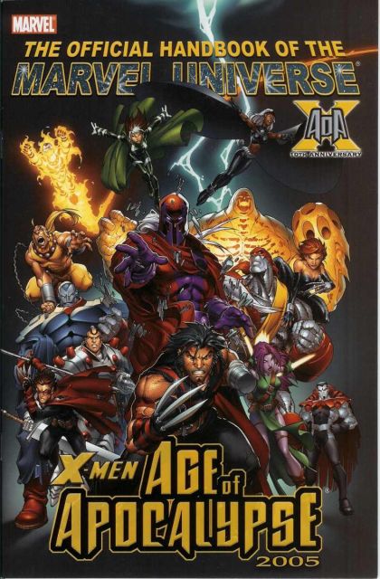 Official Handbook of the Marvel Universe: X-Men Age of Apocalypse 2005 Age of Apocalypse - X-Men: Age of Apocalypse 2005 |  Issue#0 | Year:2005 | Series: Official Handbook of the Marvel Universe | Pub: Marvel Comics |