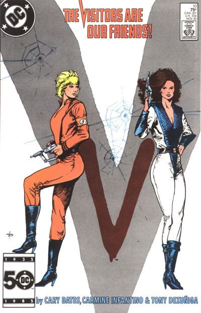 V The Deadly Rites Of Spring |  Issue#10A | Year:1985 | Series: V | Pub: DC Comics | Direct Edition