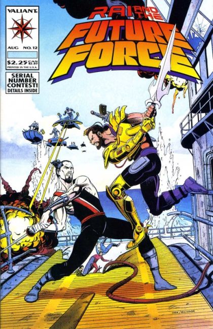 Rai, Vol. 1 Attack Of The Cyberaiders |  Issue#12 | Year:1993 | Series: Rai | Pub: Valiant Entertainment |