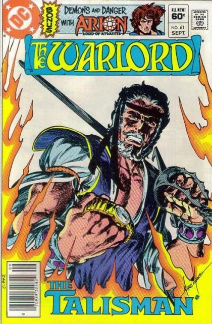 Warlord, Vol. 1 The Talisman / Moon Fall |  Issue#61B | Year:1982 | Series: Warlord | Pub: DC Comics | Newsstand Edition