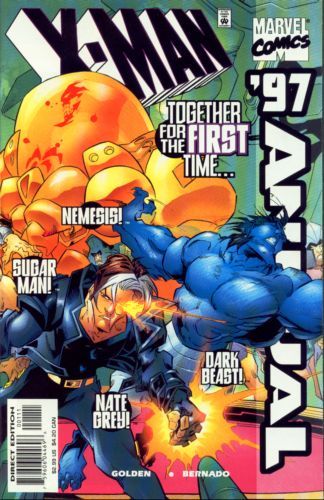 X-Man Annual Common Ground |  Issue#1997A | Year:1997 | Series: X-Men | Pub: Marvel Comics | Direct Edition