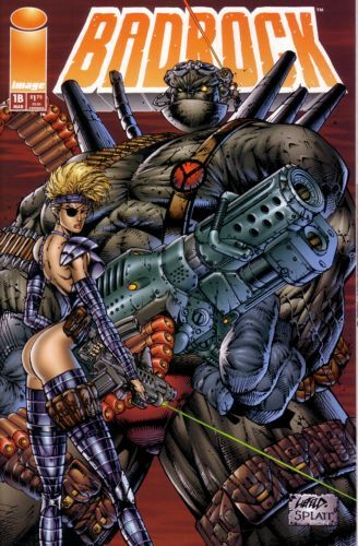 Badrock  |  Issue#1B | Year:1995 | Series:  | Pub: Image Comics | Stephen Platt Cover
